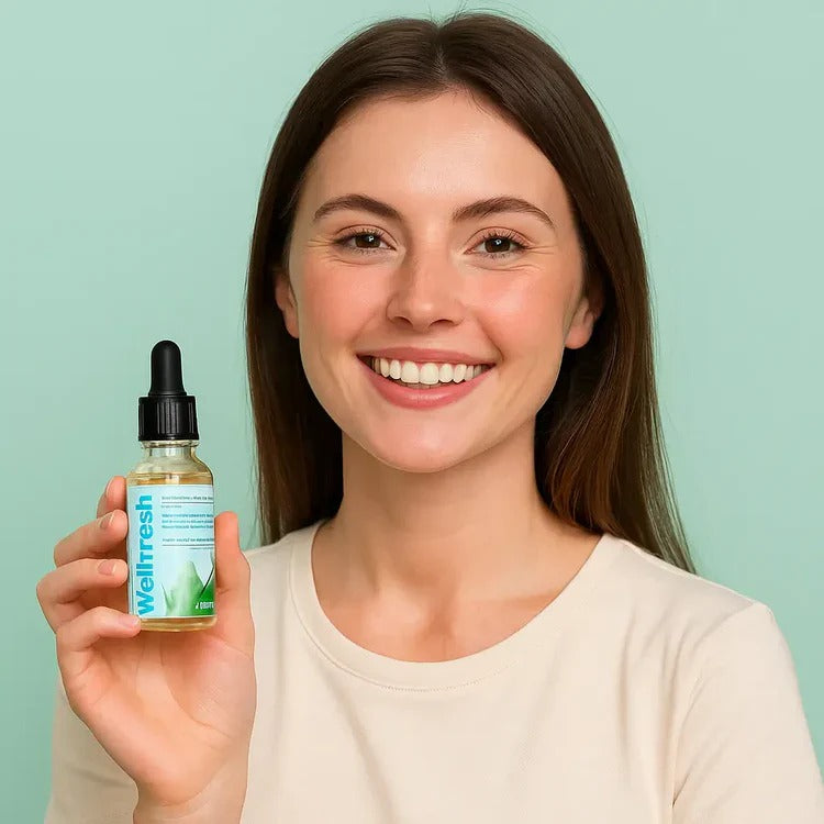 2x1 Well Fresh - Elimina el mal aliento en segundos (Gotas naturales)