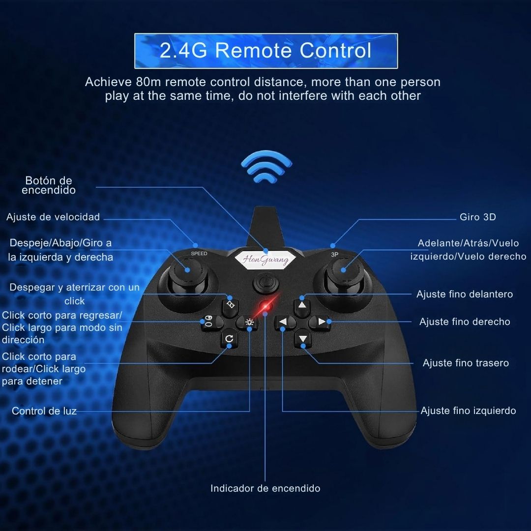 JET DRONE 360° A CONTROL REMOTO 🎁