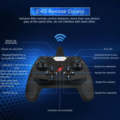 JET DRONE 360° A CONTROL REMOTO 🎁