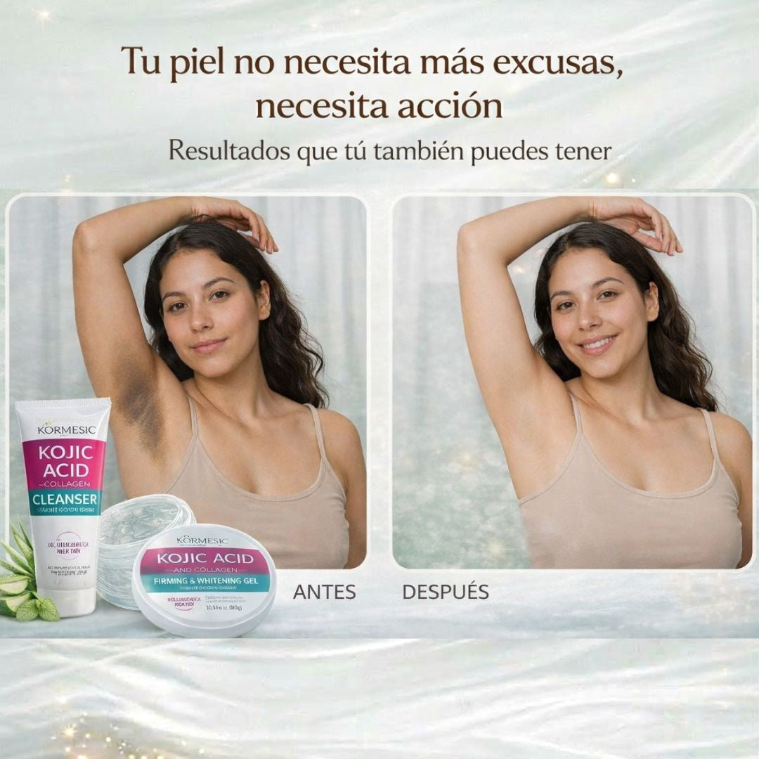 SkinGlow™ - Rutina Limpiador + Gel Aclarante